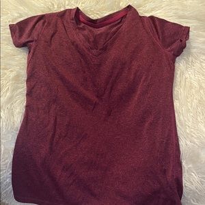 champion heather dark pink top